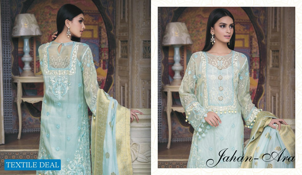 Honey Waqar Malika Serena Occasion Wear Chiffon Collection Wholesale Pakistani Dress