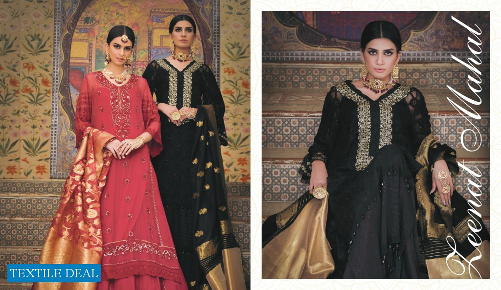 Honey Waqar Malika Serena Occasion Wear Chiffon Collection Wholesale Pakistani Dress