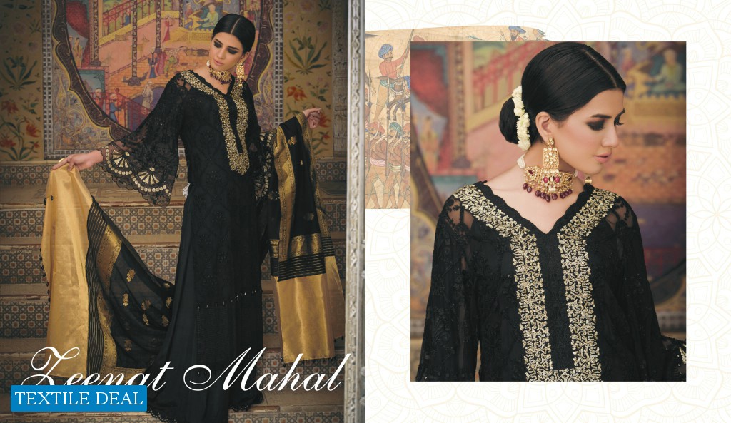 Honey Waqar Malika Serena Occasion Wear Chiffon Collection Wholesale Pakistani Dress