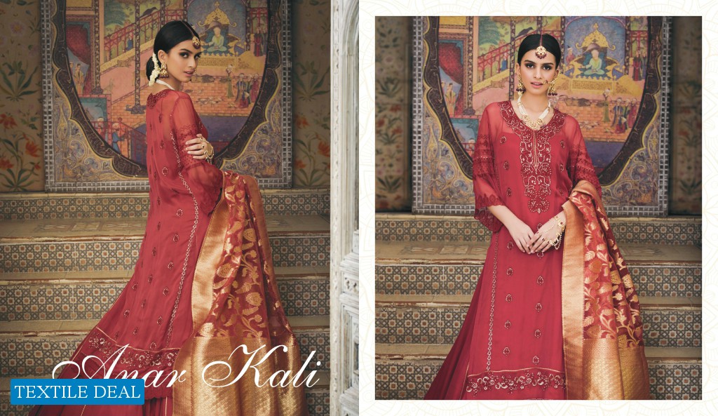 Honey Waqar Malika Serena Occasion Wear Chiffon Collection Wholesale Pakistani Dress