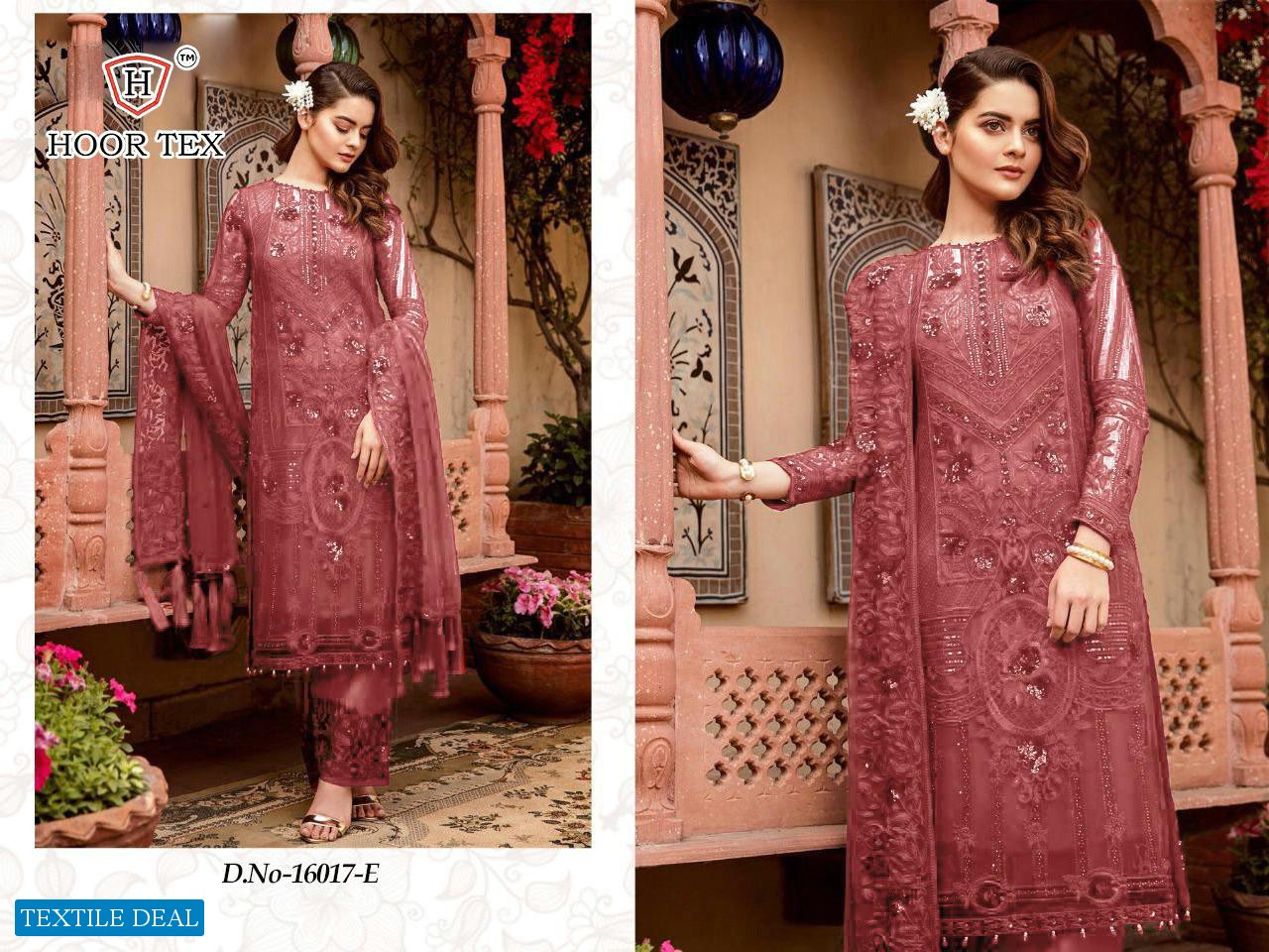 Hoor Tex 16017 Colour Wholesale Pakistani Concept Dress