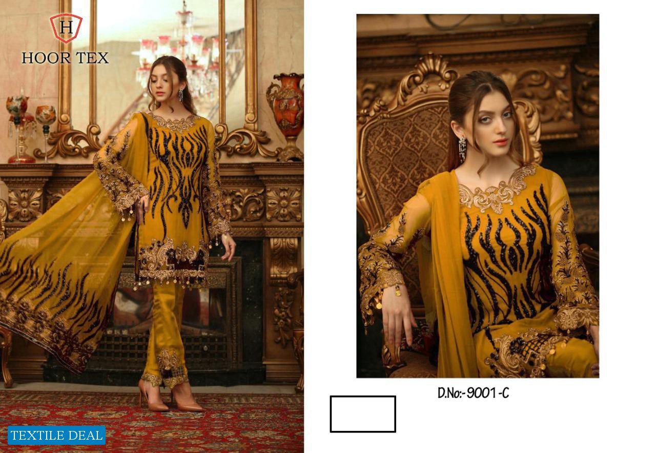 Hoor Tex 19001 Colour Pakistani Concept Catalog