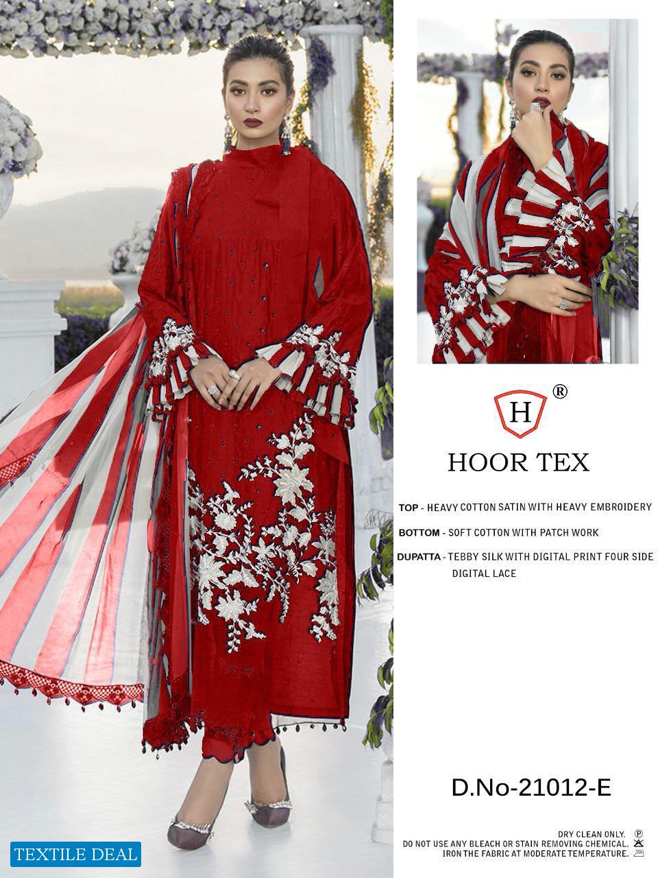 Hoor Tex 21012 Colour wholesale Pakistani Concept Dress