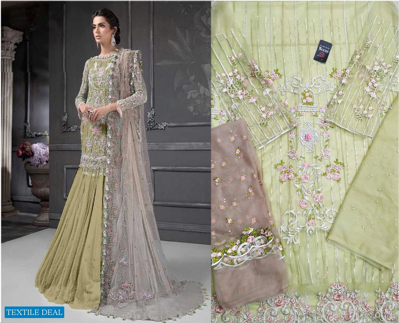 Hoor Tex Aynoor Colour Gold Vol-5 Wholesale Pakistani Catalog Shopping