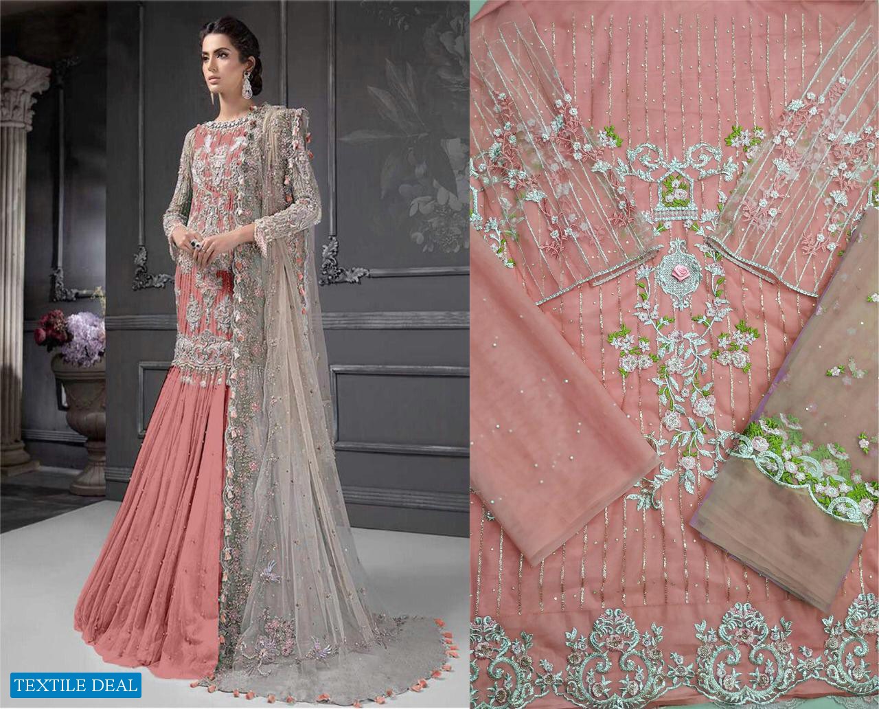 Hoor Tex Aynoor Colour Gold Vol-5 Wholesale Pakistani Catalog Shopping