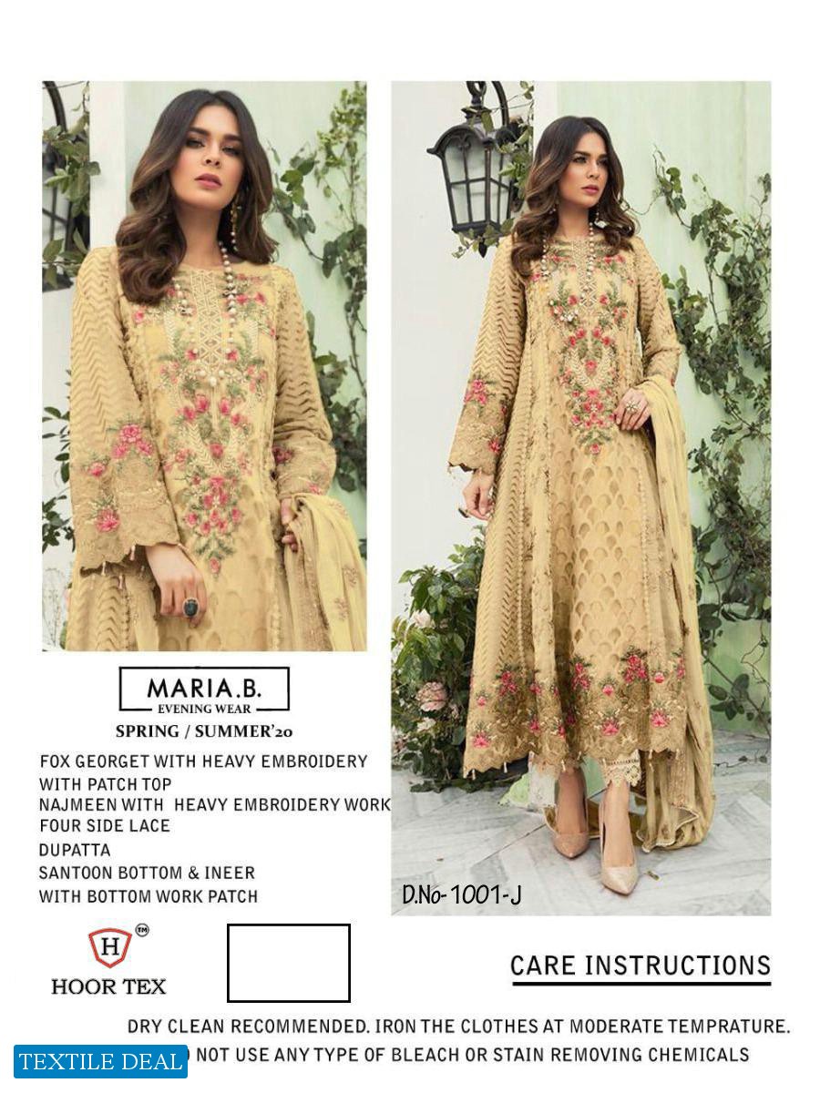 Hoor Tex Maria B Super HIt Design Wholesale Pakistani Salwar Suits