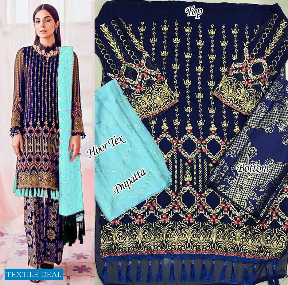 Hoor Tex Nafiza Colour Gold Vol-9 Wholesale Pakistani Concept Dresses