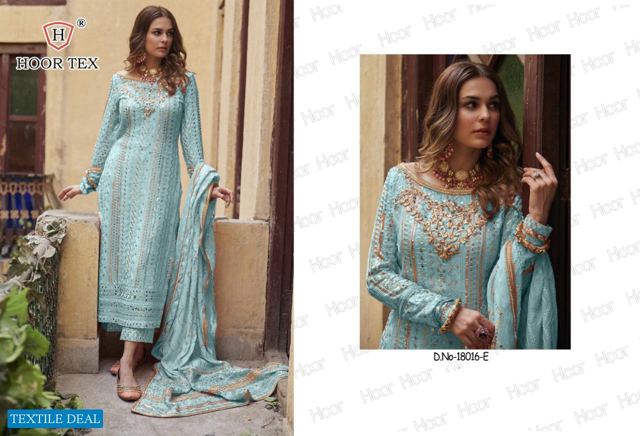 Hoor Tex Rishta Vol-1 18016 Colour Wholesale Pakistani Salwar Kameez