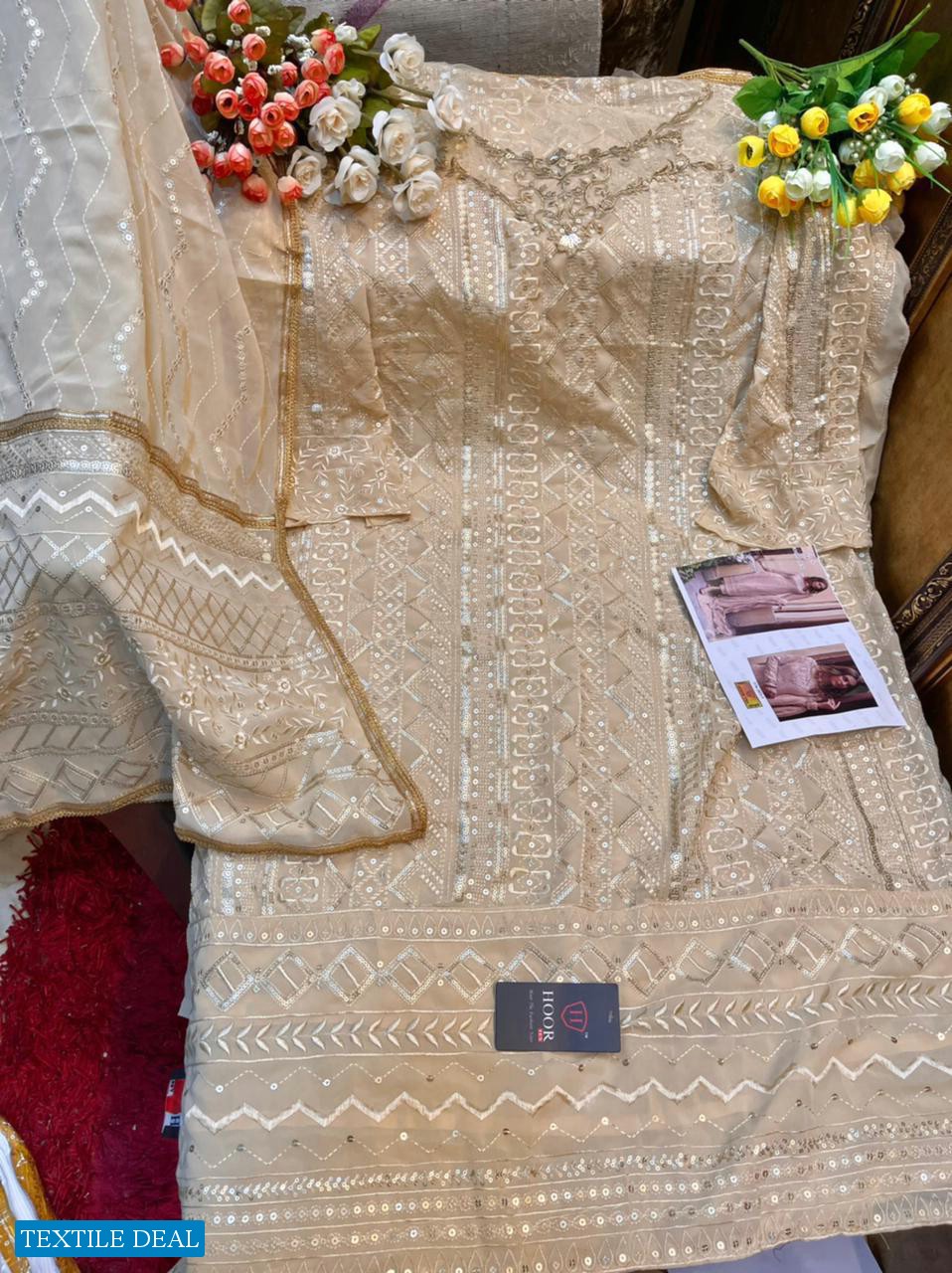 Hoor Tex Rishta Vol-1 18016 Colour Wholesale Pakistani Salwar Kameez