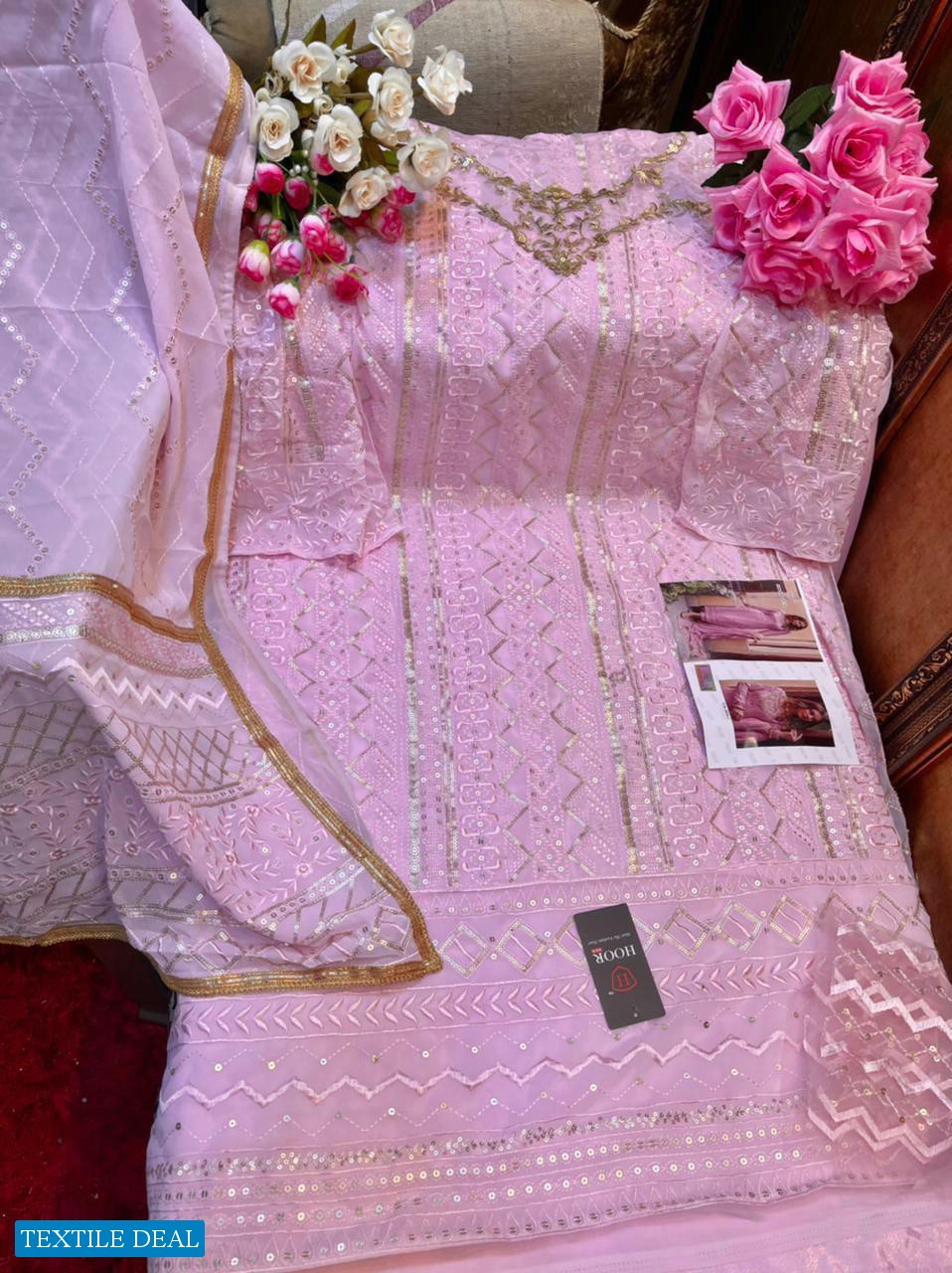 Hoor Tex Rishta Vol-1 18016 Colour Wholesale Pakistani Salwar Kameez