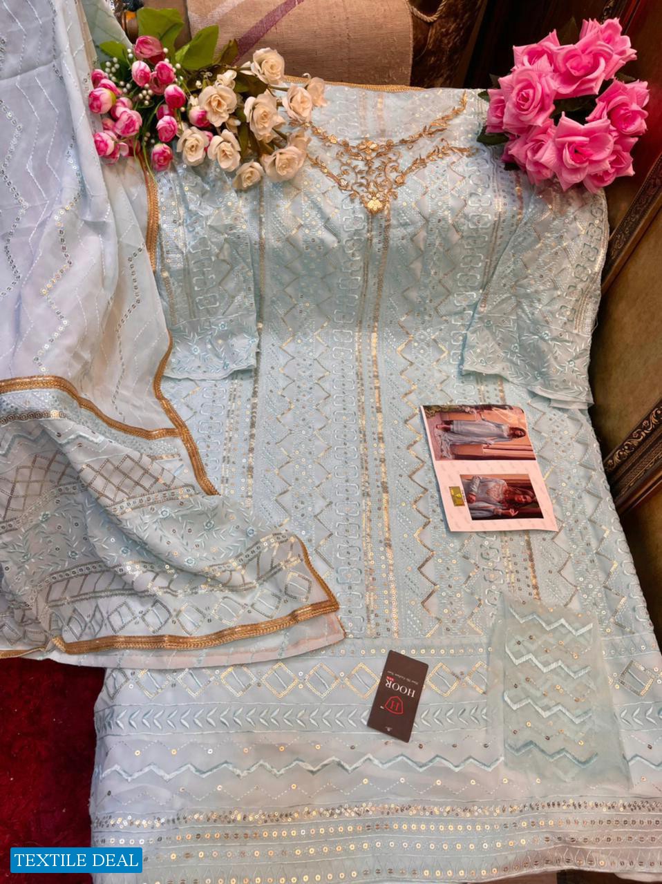 Hoor Tex Rishta Vol-1 18016 Colour Wholesale Pakistani Salwar Kameez