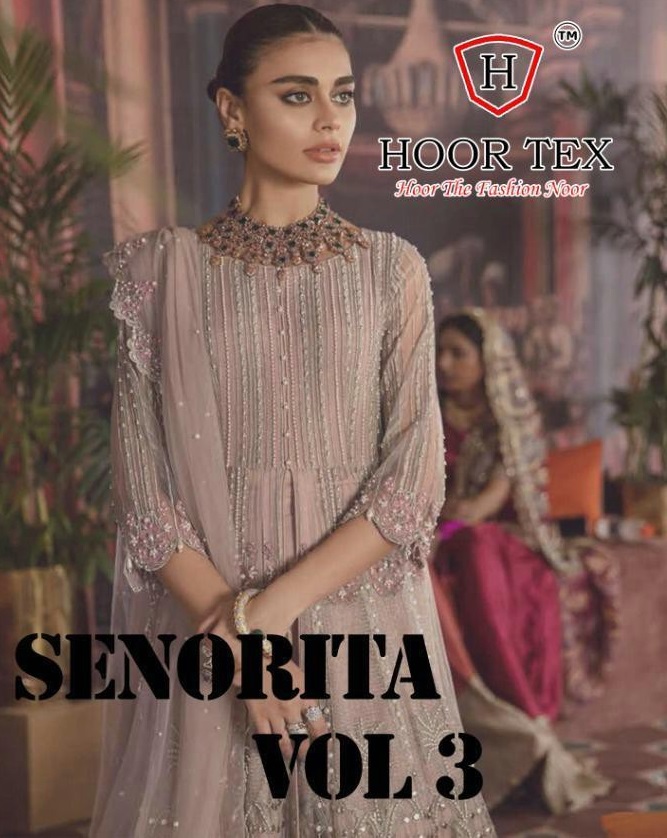 Hoor Tex Senorita Vol-3 Wholesale Shopping Pakistani Dresses