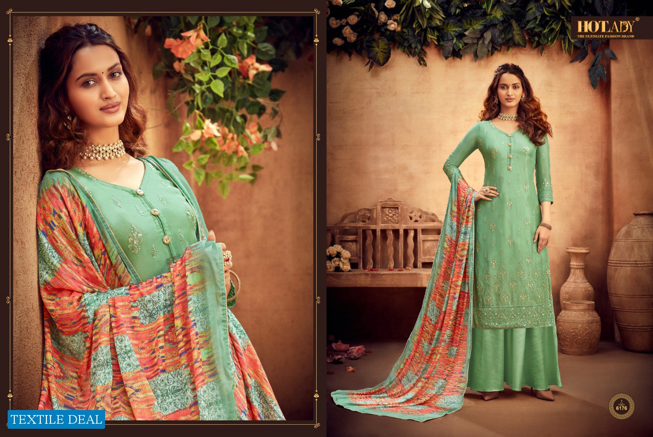 Hotlady Suraiya Wholesale Shopping Straight Suits