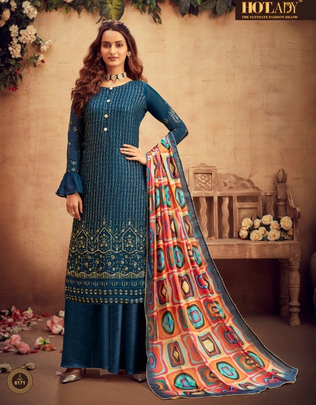 Hotlady Suraiya Wholesale Shopping Straight Suits