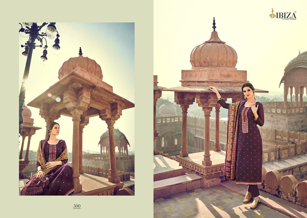 IBIZA LAUNCHING PATOLA BANARASI JACQUARD CLASSICAL SUIT AND SALWAR KAMEEZ