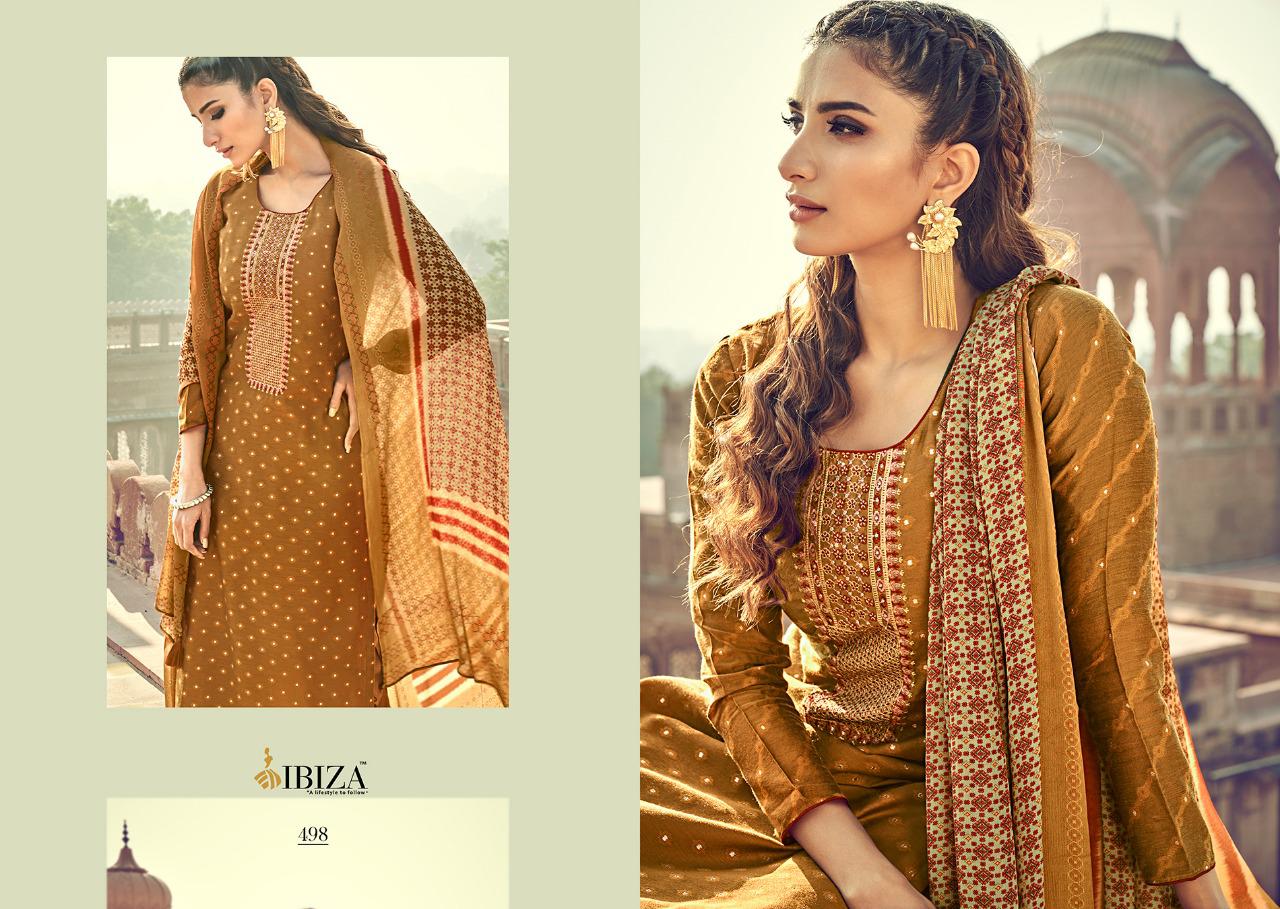 IBIZA LAUNCHING PATOLA BANARASI JACQUARD CLASSICAL SUIT AND SALWAR KAMEEZ
