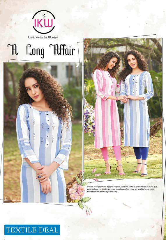 IKW Polo Wholesale Shopping Full stitched Hand touch Kurtis