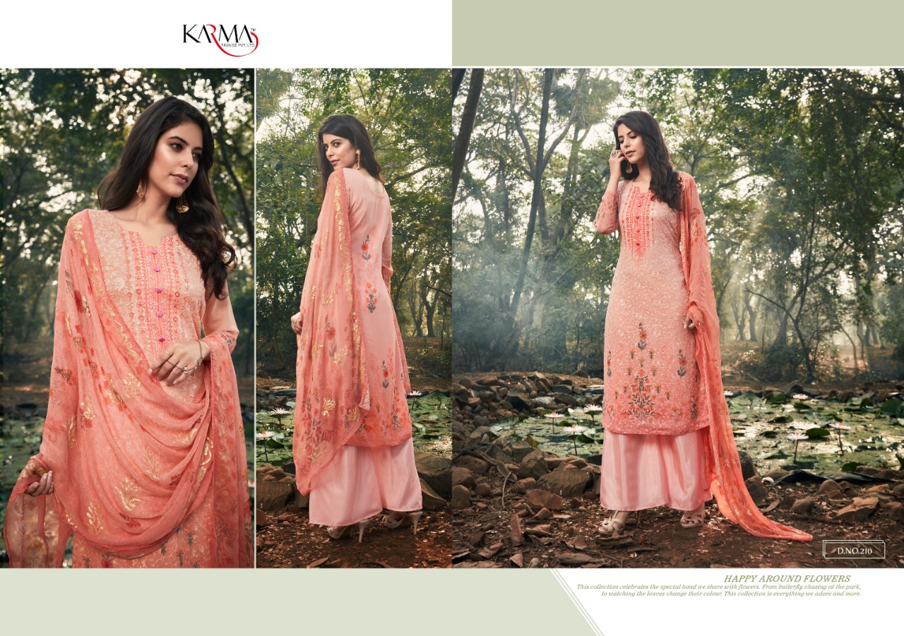 INAAYAT BY KARMA GEORGETTE EMBROIDERY EXCLUSIVE SALWAR KAMEEZ