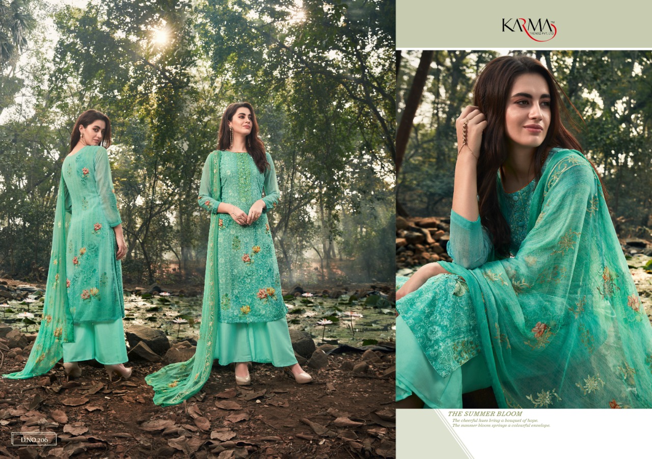 INAAYAT BY KARMA GEORGETTE EMBROIDERY EXCLUSIVE SALWAR KAMEEZ
