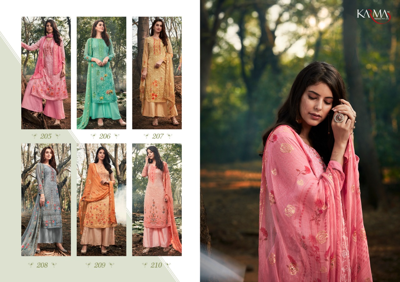 INAAYAT BY KARMA GEORGETTE EMBROIDERY EXCLUSIVE SALWAR KAMEEZ