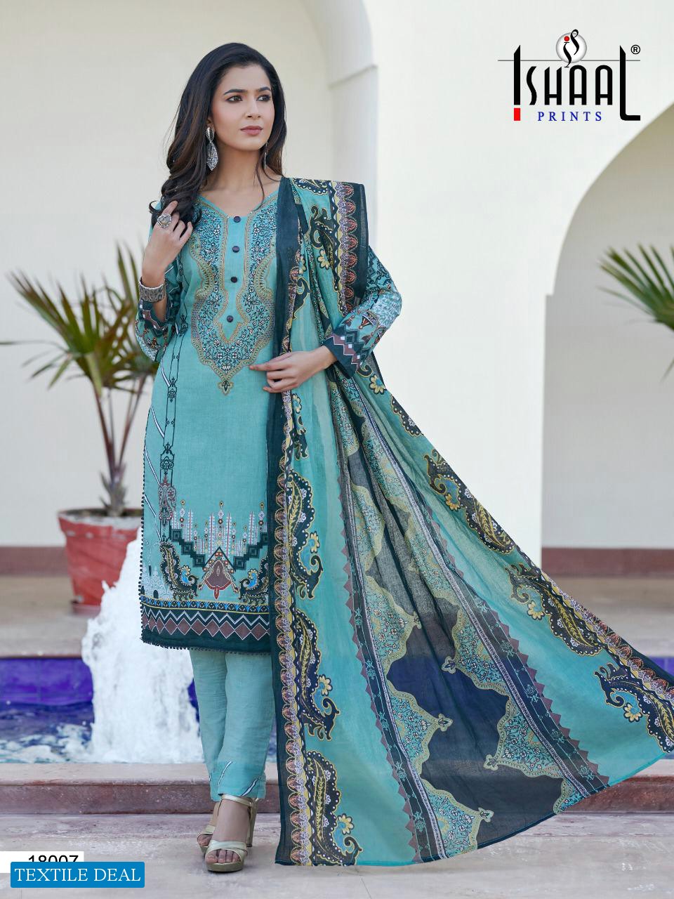 ISHAAL PRINTS GULMOHAR VOL 18 LAWN PRINTED SUITS WITH LOW PRICE