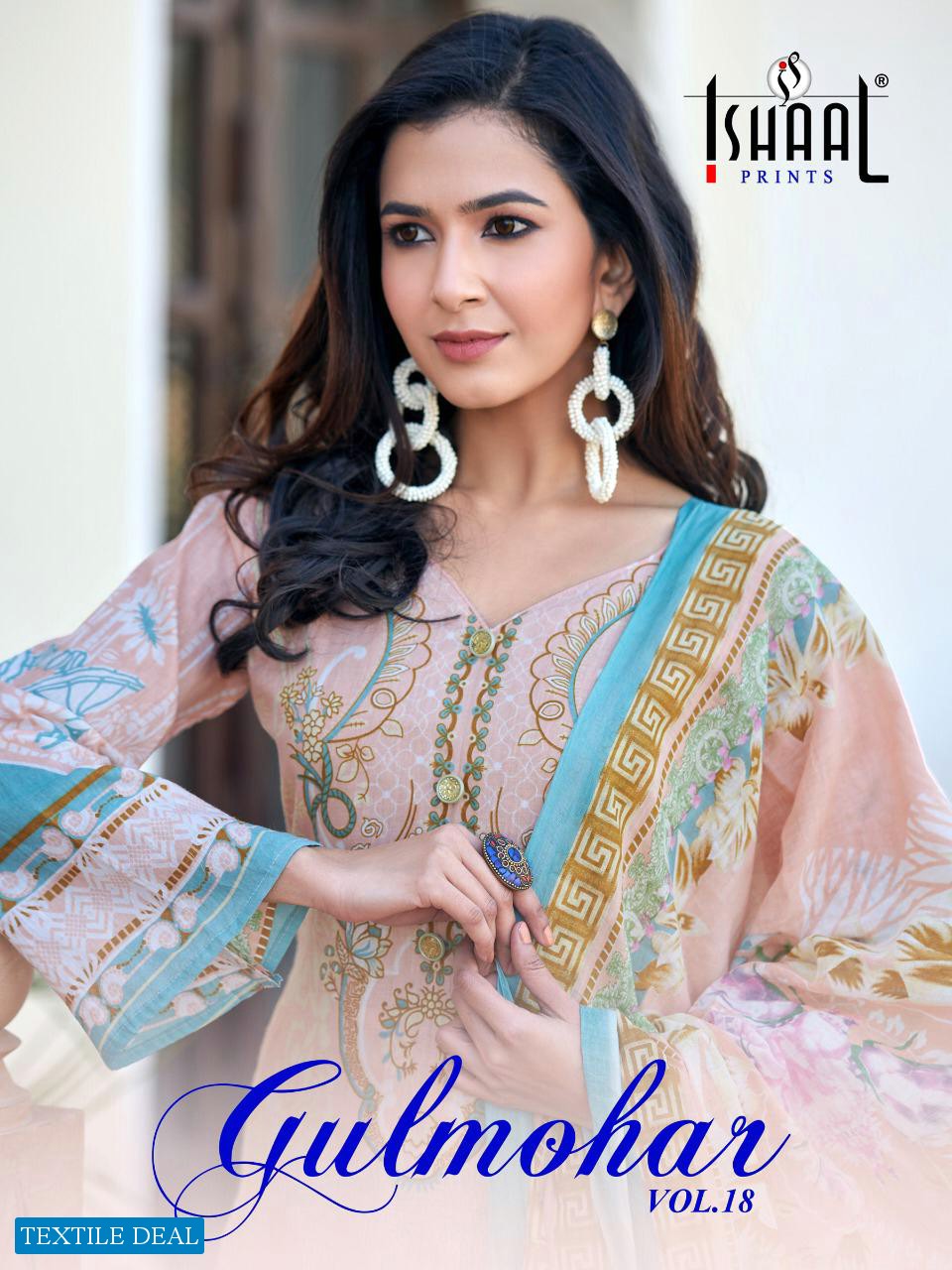 ISHAAL PRINTS GULMOHAR VOL 18 LAWN PRINTED SUITS WITH LOW PRICE