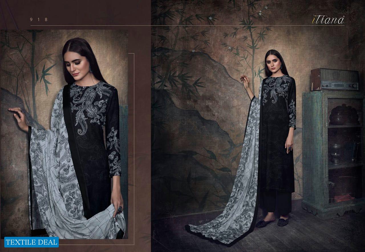 ITRANA PAISLEY VISCOSE MODAL DIGITAL PRINT WITH HANDWORK DRESS DESIGNS COLLECTION