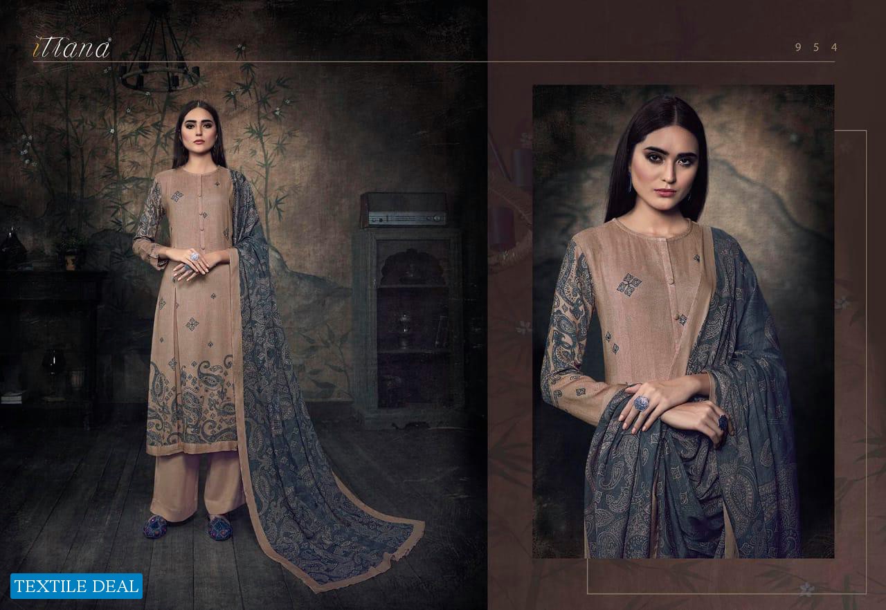 ITRANA PAISLEY VISCOSE MODAL DIGITAL PRINT WITH HANDWORK DRESS DESIGNS COLLECTION