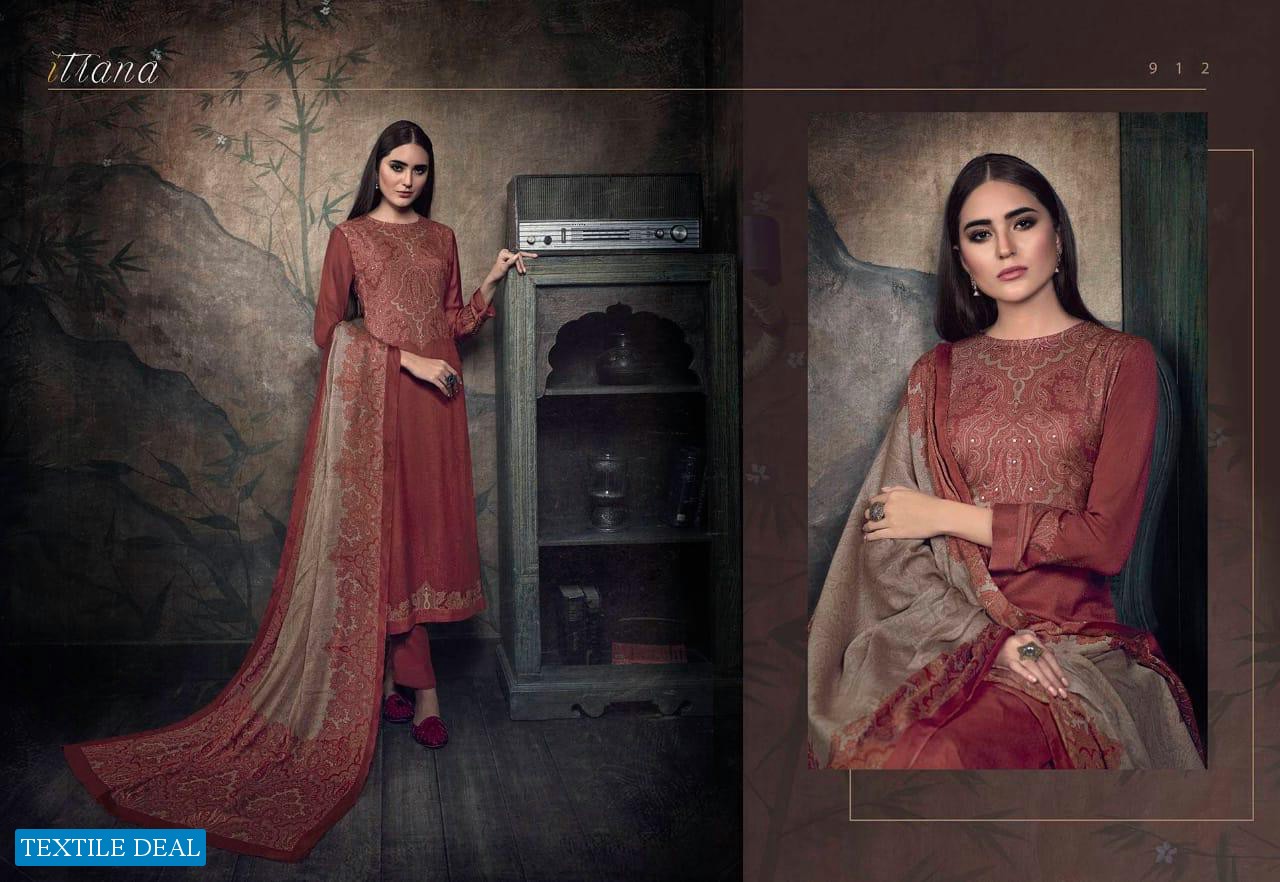 ITRANA PAISLEY VISCOSE MODAL DIGITAL PRINT WITH HANDWORK DRESS DESIGNS COLLECTION