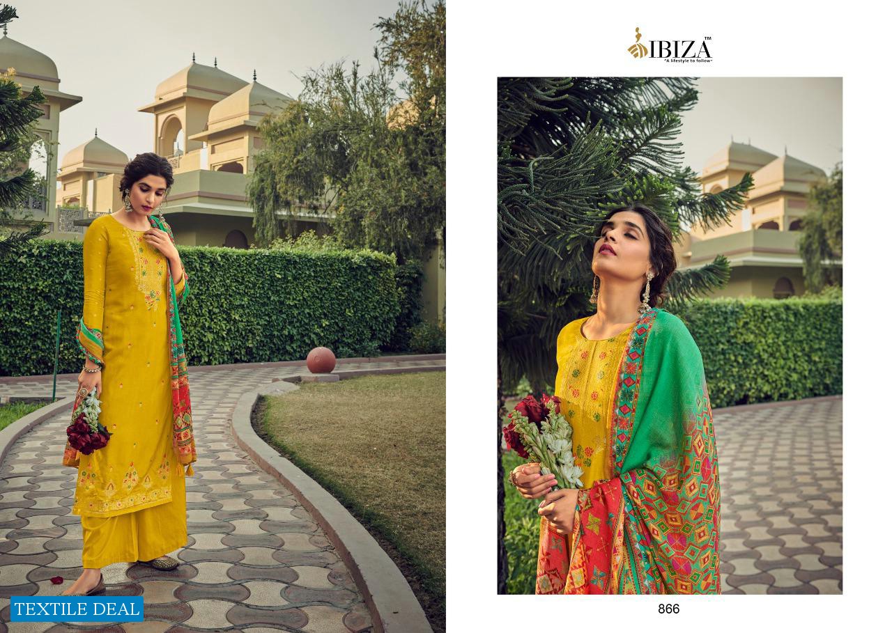 Ibiza Hunar Wholesale Pure VIscose Straight Salwar Kameez