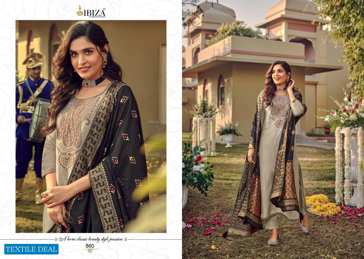 Ibiza Sairaa Wholesale Pure Green Silk Designer Salwar Suits