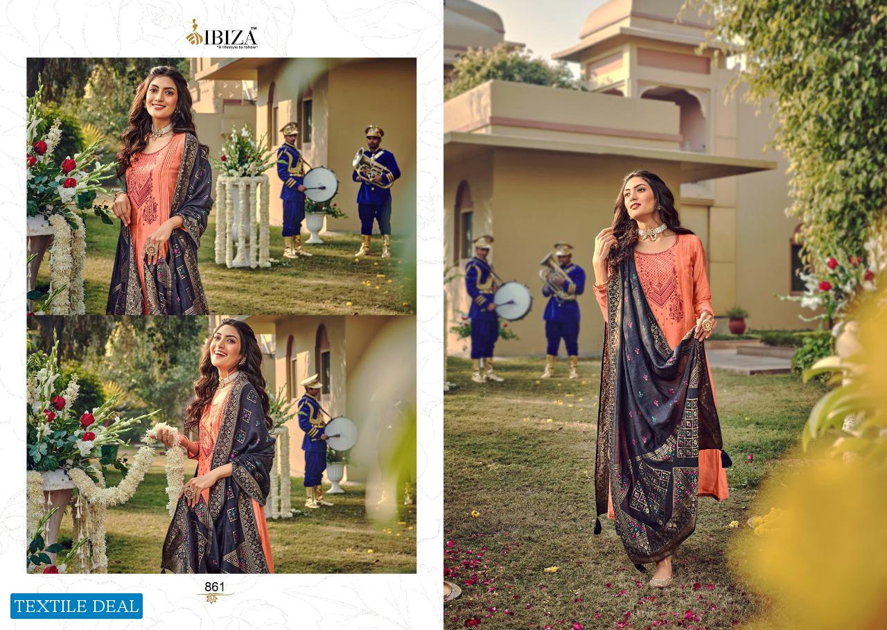 Ibiza Sairaa Wholesale Pure Green Silk Designer Salwar Suits