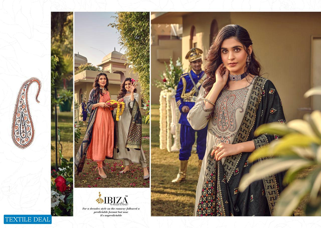 Ibiza Sairaa Wholesale Pure Green Silk Designer Salwar Suits