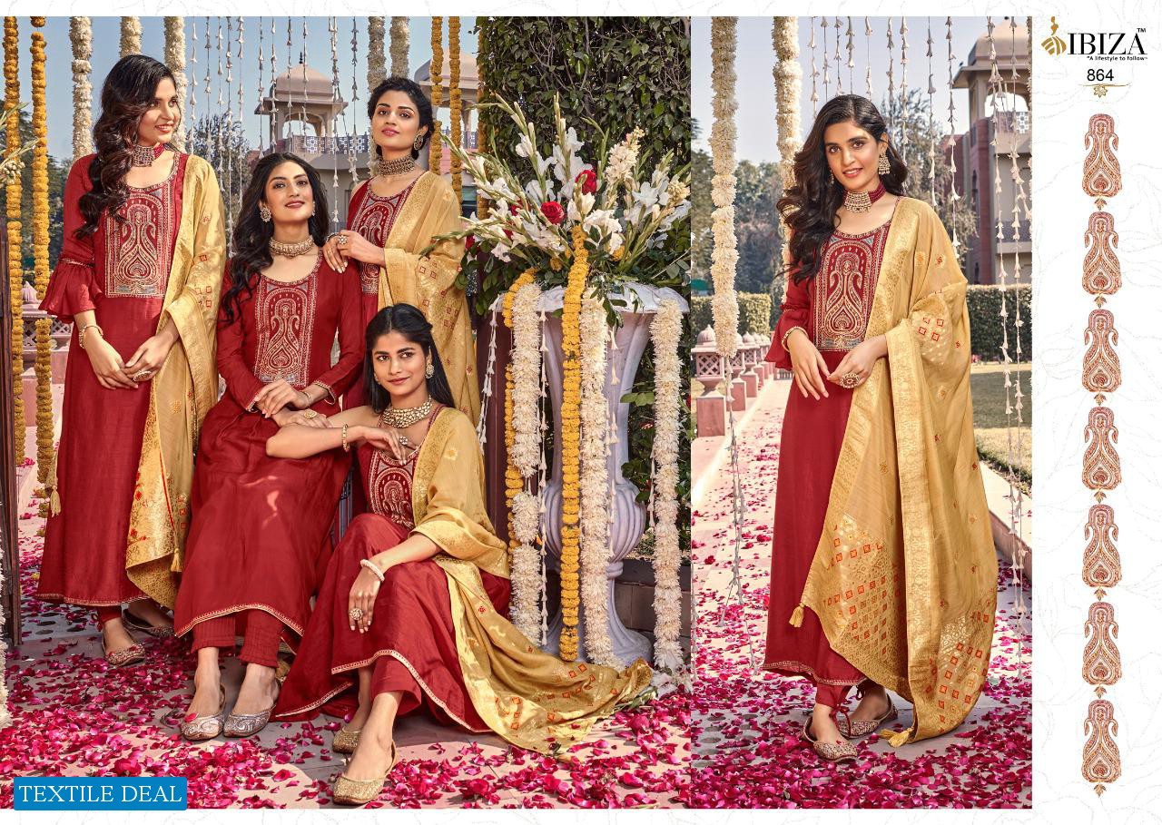 Ibiza Sairaa Wholesale Pure Green Silk Designer Salwar Suits