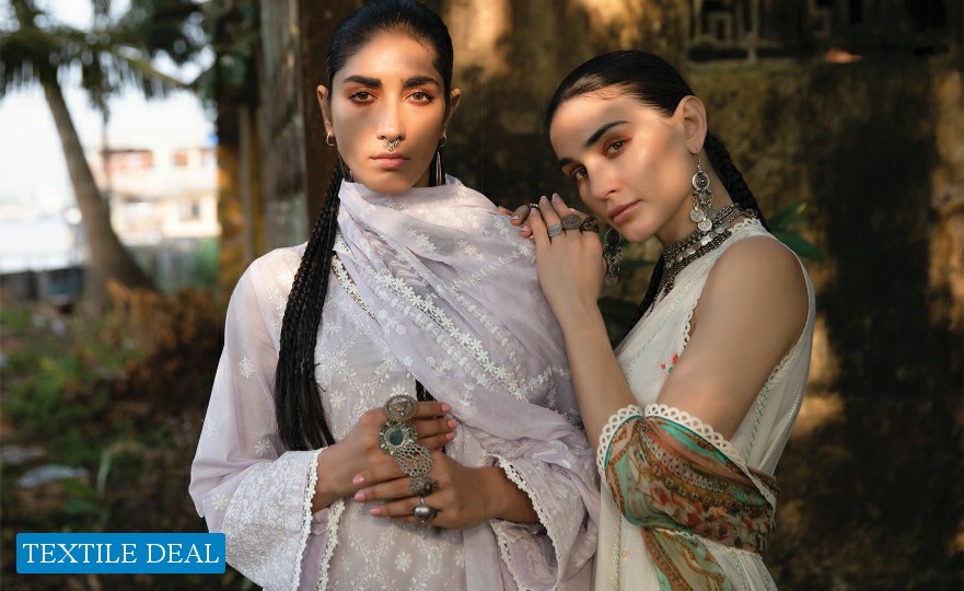 Image Established in 1993 Lawnkari 2021 Branded Pakistani Dress