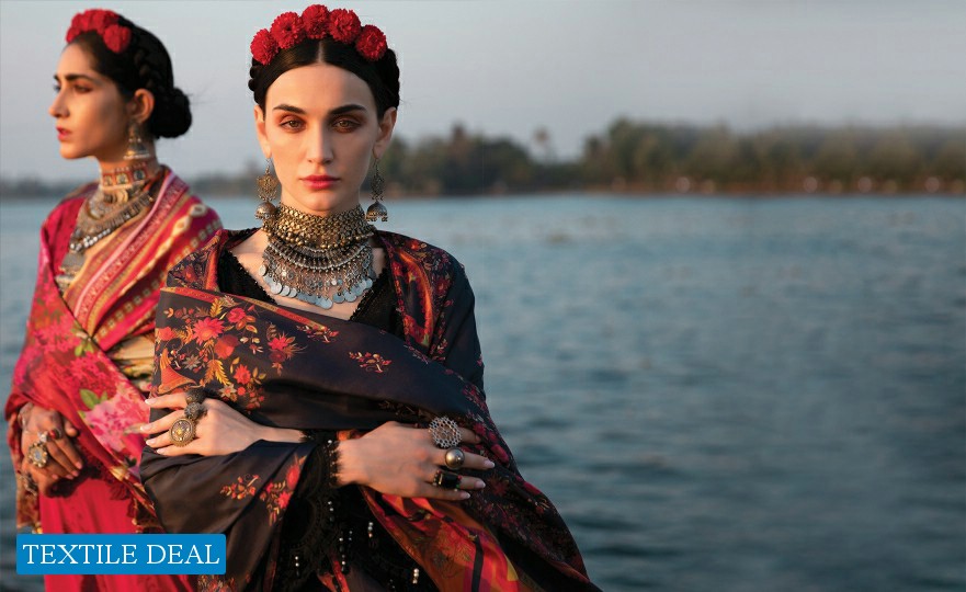 Image Established in 1993 Lawnkari 2021 Branded Pakistani Dress