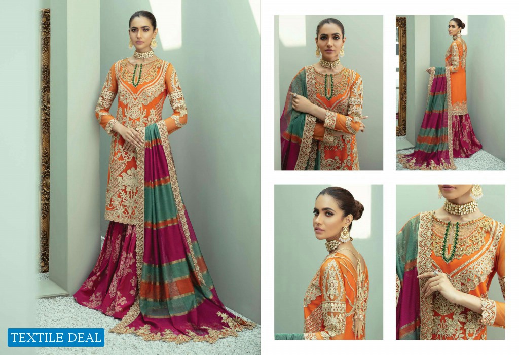 Imrozia Premium Embroidery Pour Epoque Fois Wholesale Pakistani Dress