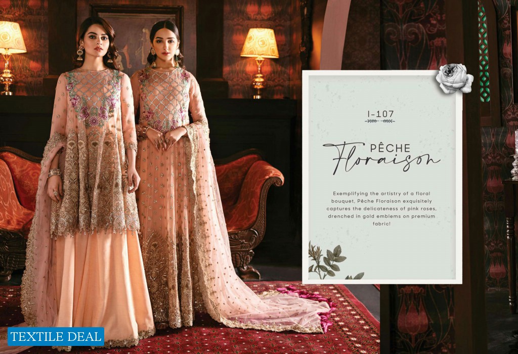 Imrozia Solas De Lune Wholesale Premium Chiffon Embroidered Pakistani Suits