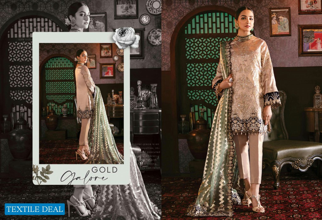 Imrozia Solas De Lune Wholesale Premium Chiffon Embroidered Pakistani Suits