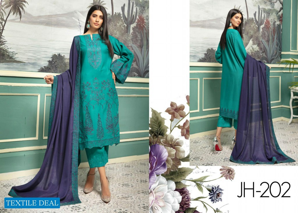 Iris By Johra Wholesale Winter Embroidered Pakistani Collection