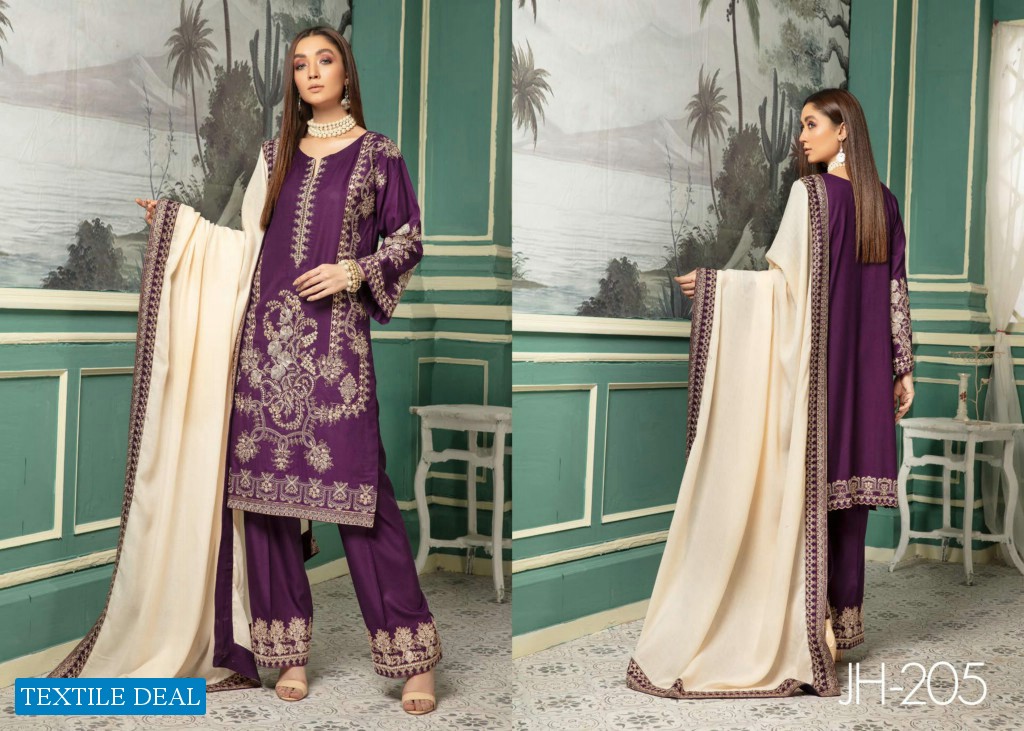 Iris By Johra Wholesale Winter Embroidered Pakistani Collection