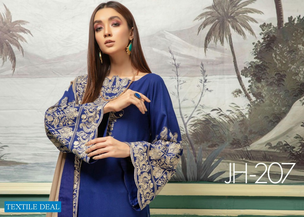 Iris By Johra Wholesale Winter Embroidered Pakistani Collection