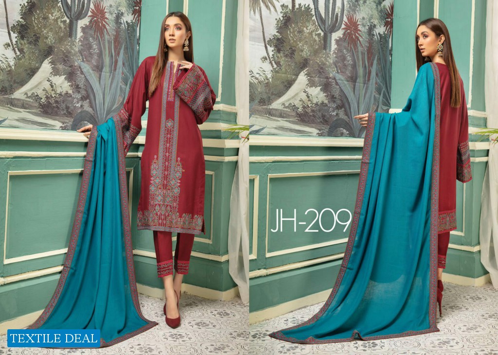 Iris By Johra Wholesale Winter Embroidered Pakistani Collection