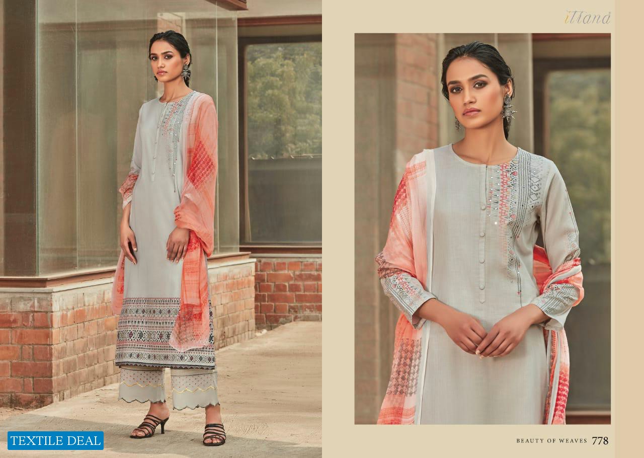 Itrana Beauty Of Weaves Wholesale Cambric Mirror Work Salwar Kameez