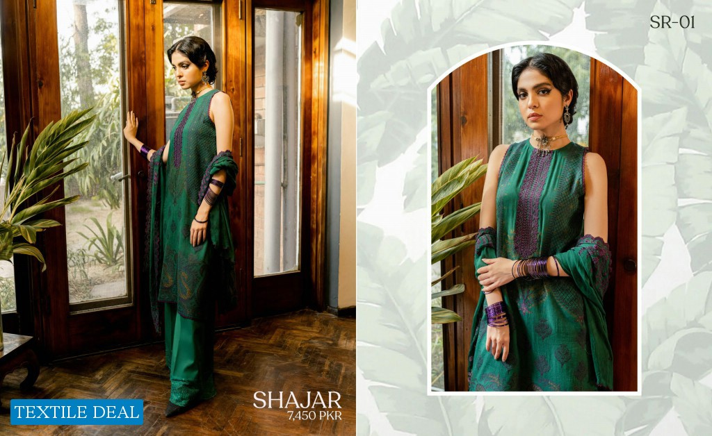 Ittehad Saira Rizwan Lawn 2021 Wholesale Original Pakistani Dress