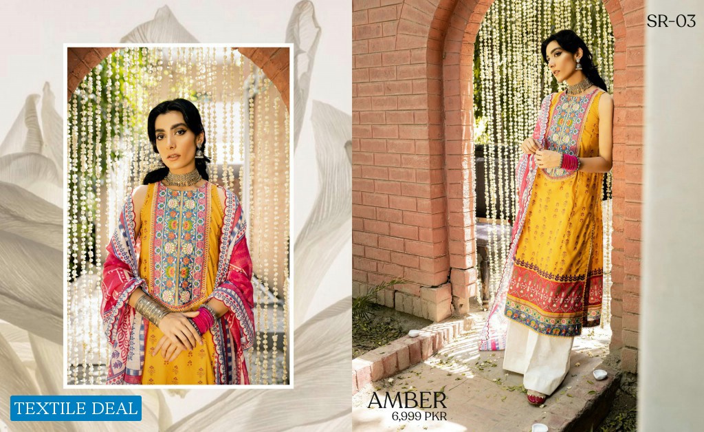 Ittehad Saira Rizwan Lawn 2021 Wholesale Original Pakistani Dress