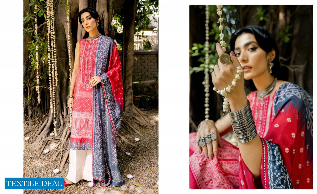 Ittehad Saira Rizwan Lawn 2021 Wholesale Original Pakistani Dress