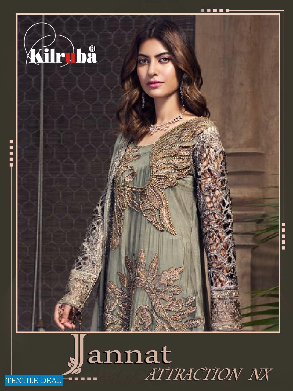 JANNAT ATTRACTION NX BY KILRUBA GEORGETTE HANDWORK SALWAR SUIT