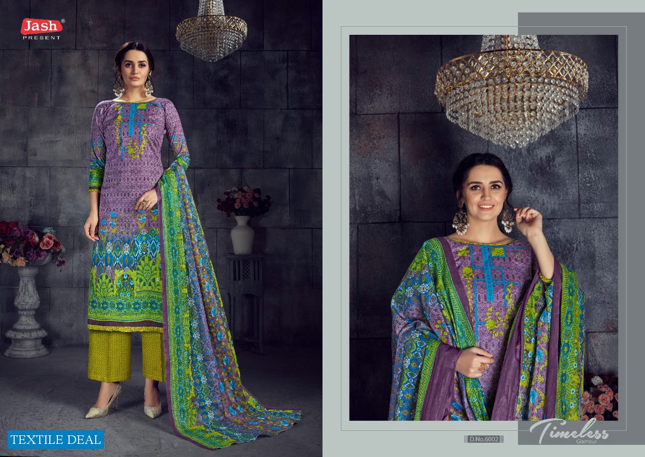 JASH ELLIZA VOL 6 KARACHI COTTON DRESS MATERIALS WHOLESALER