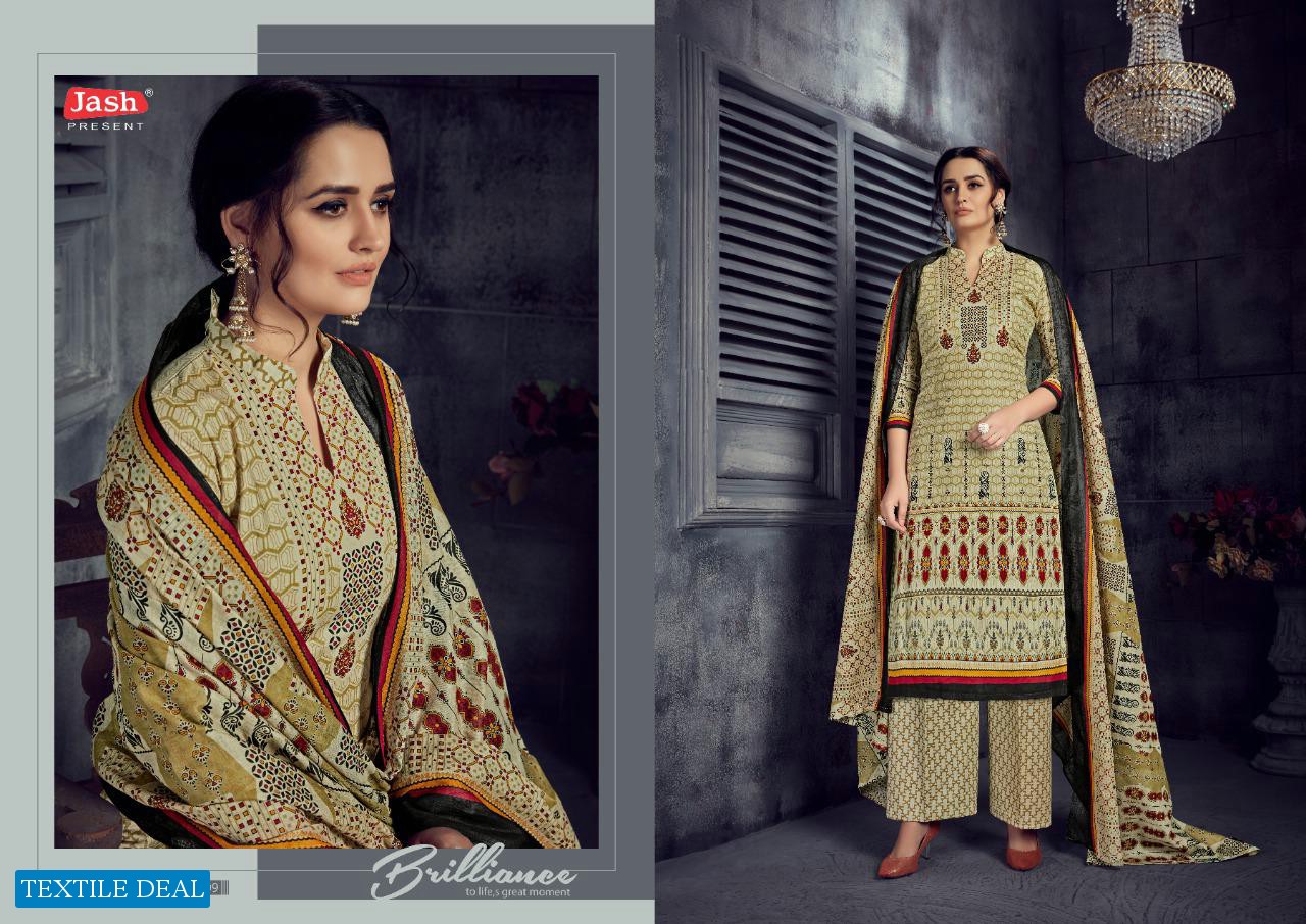 JASH ELLIZA VOL 6 KARACHI COTTON DRESS MATERIALS WHOLESALER